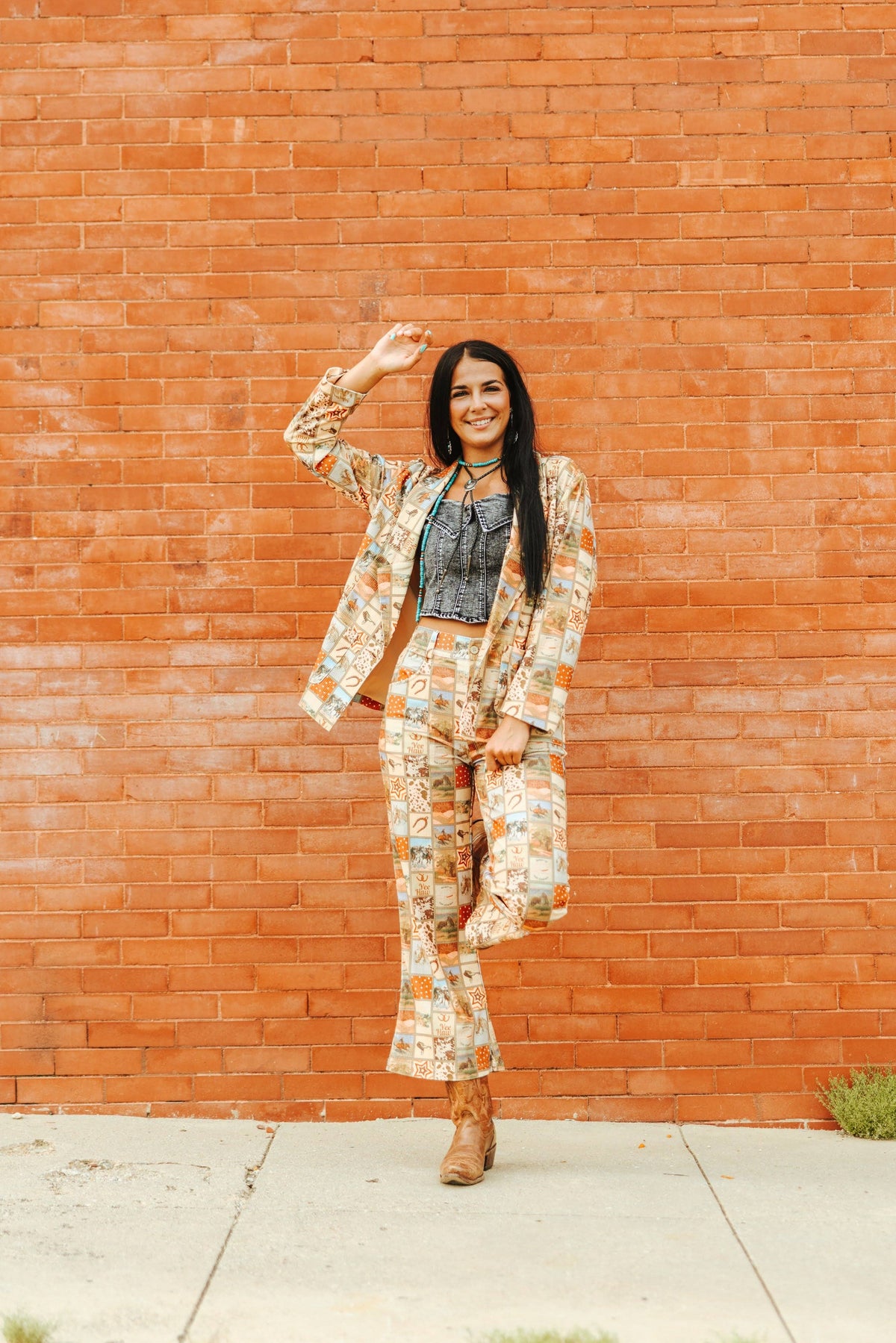 WESTERN SQUARE BLAZER