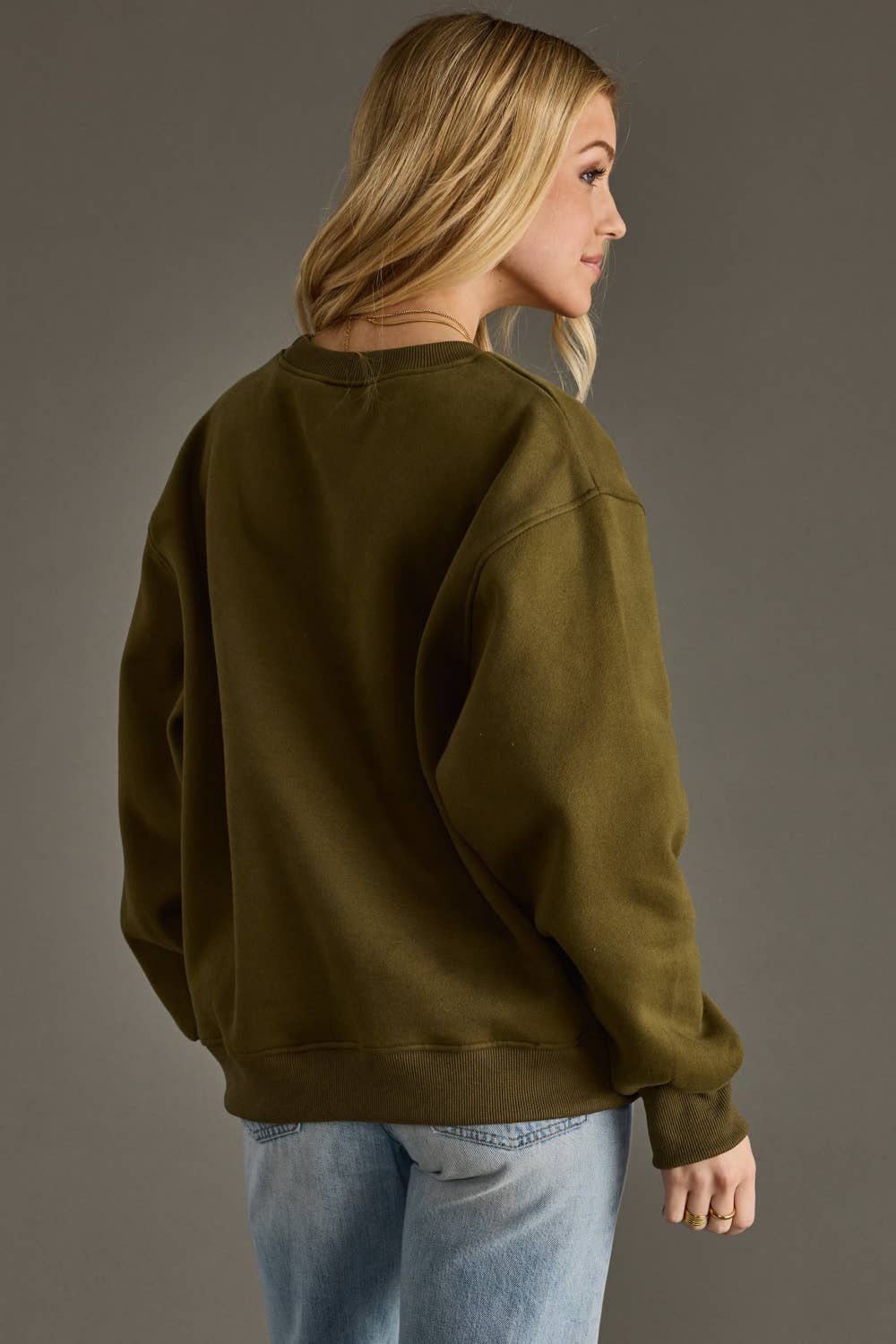 Olive On Mountain Time Sweatshirt