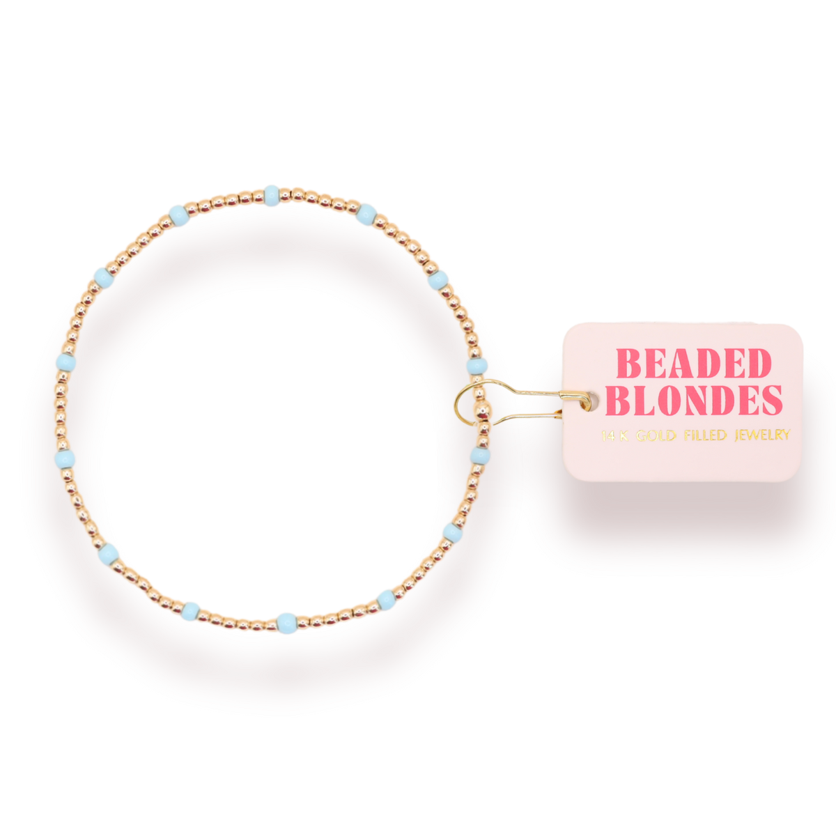 Powder Blue Dainty Poppi Bracelet