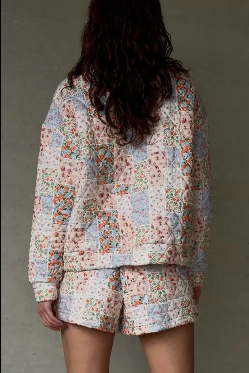 Judy Quilted Short Set