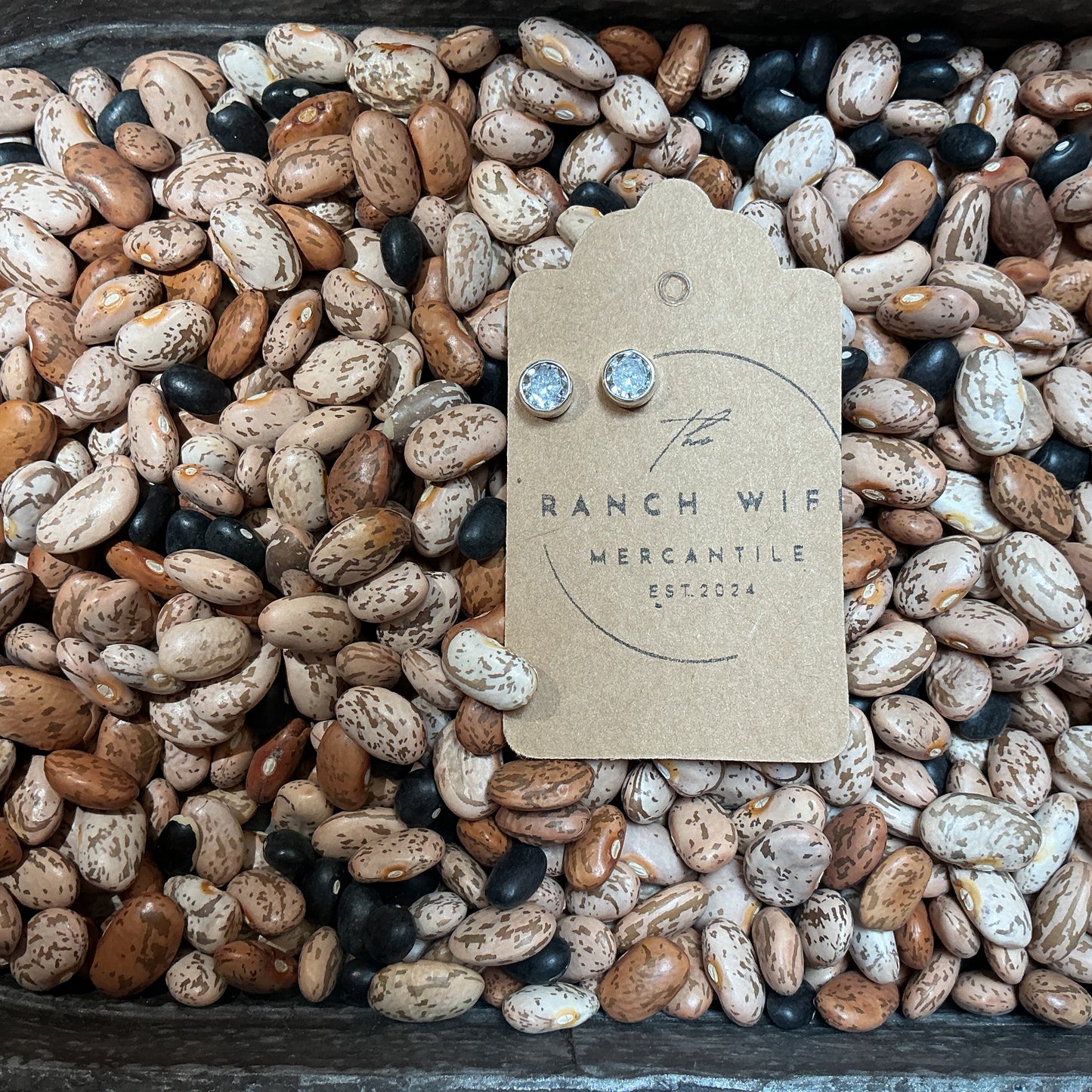 CZ Dainty Stud Earrings