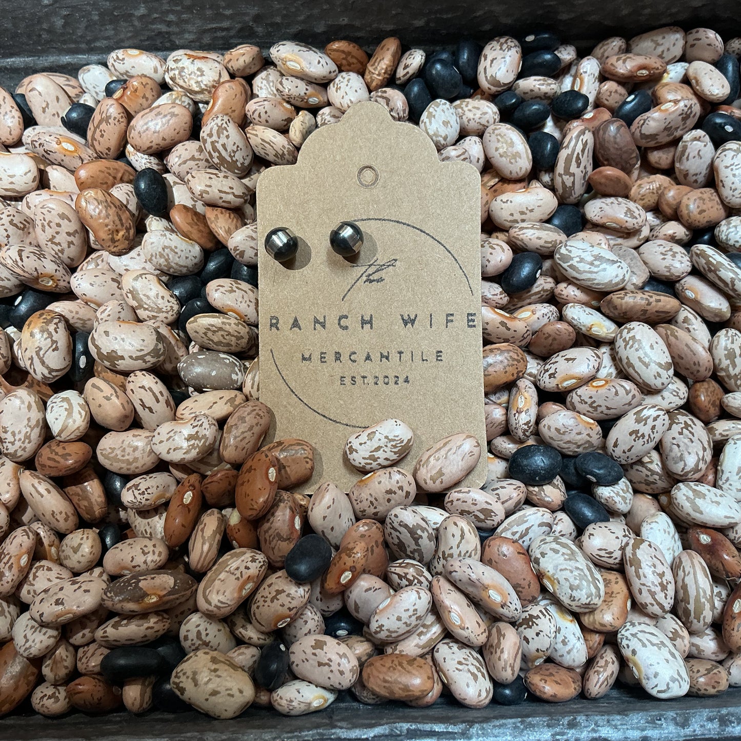 6mm Navajo Pearl Studs
