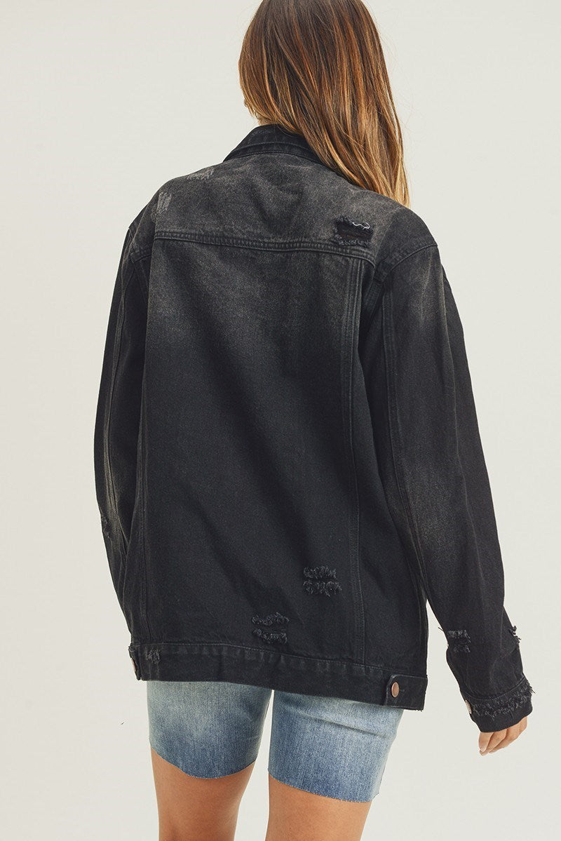Black Denim Jacket