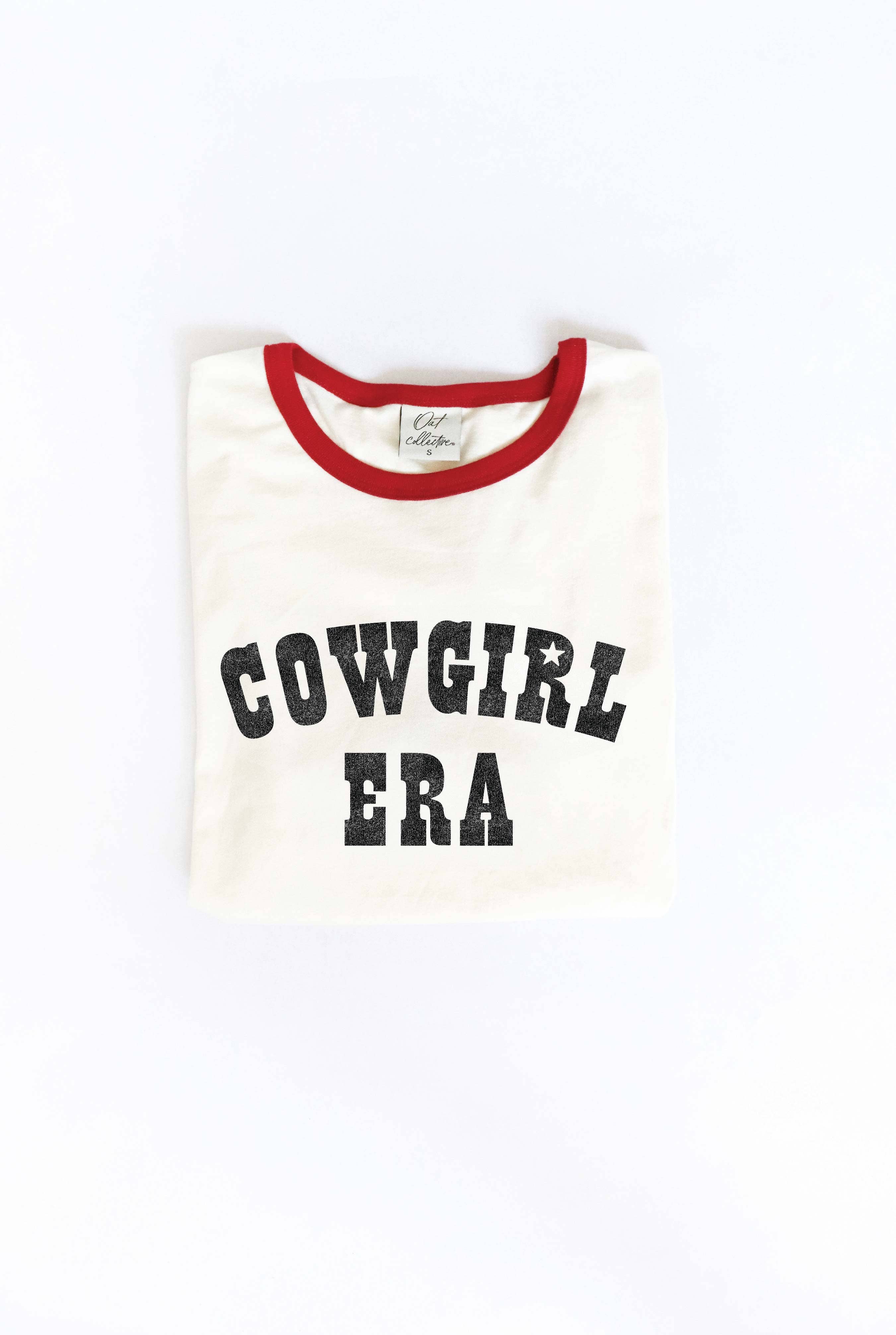 COWGIRL ERA Ringer Graphic T-Shirt