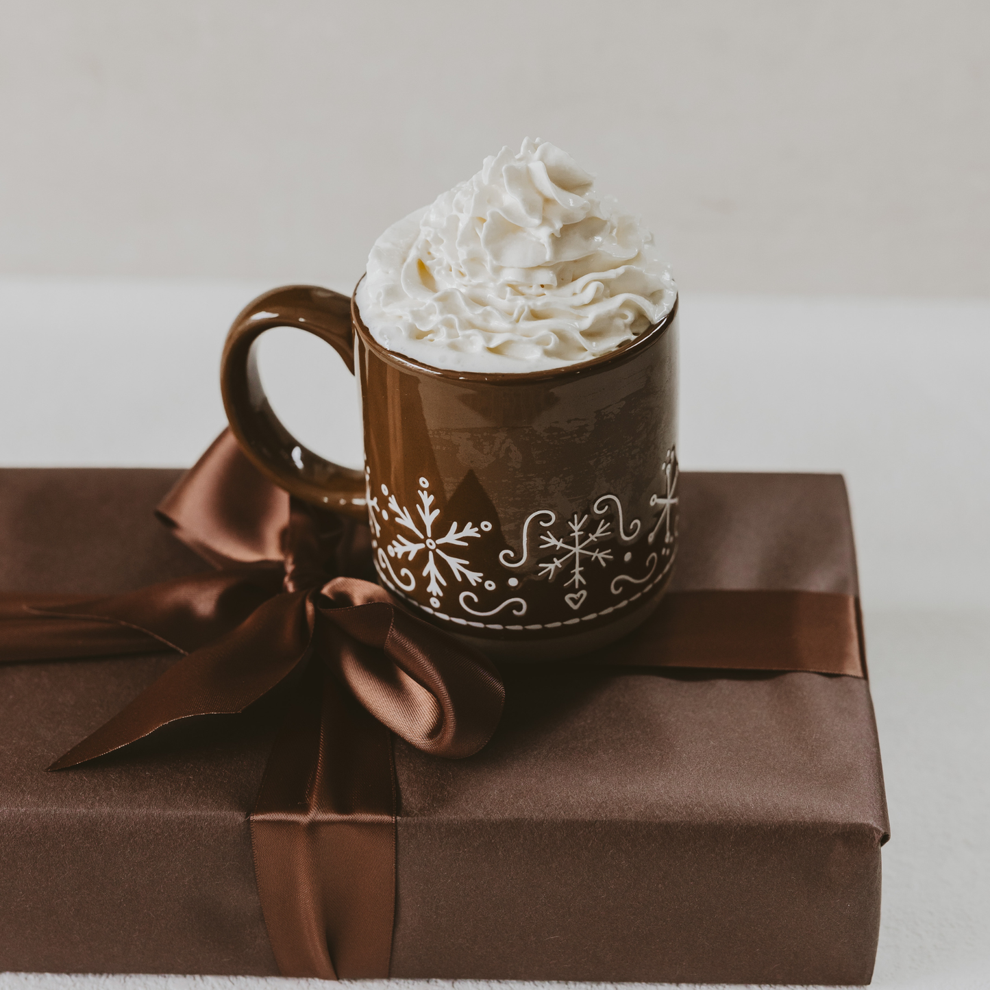 Gingerbread Stoneware Coffee Mug - Christmas Decor