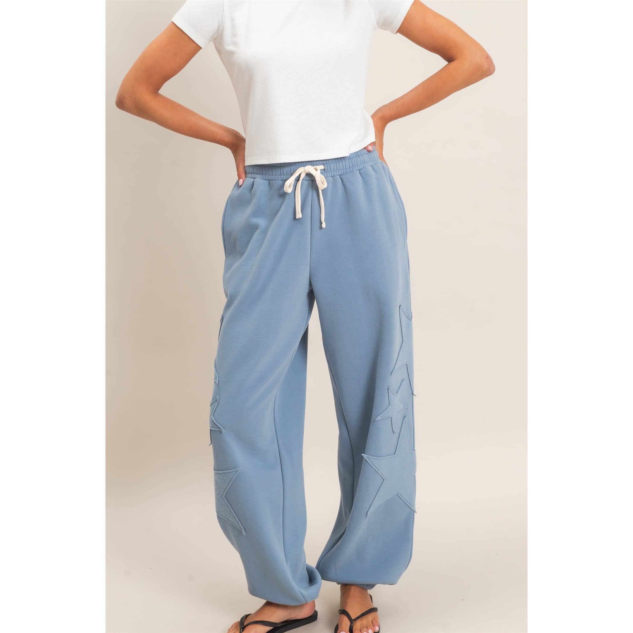 Star Patch Jogger Pants