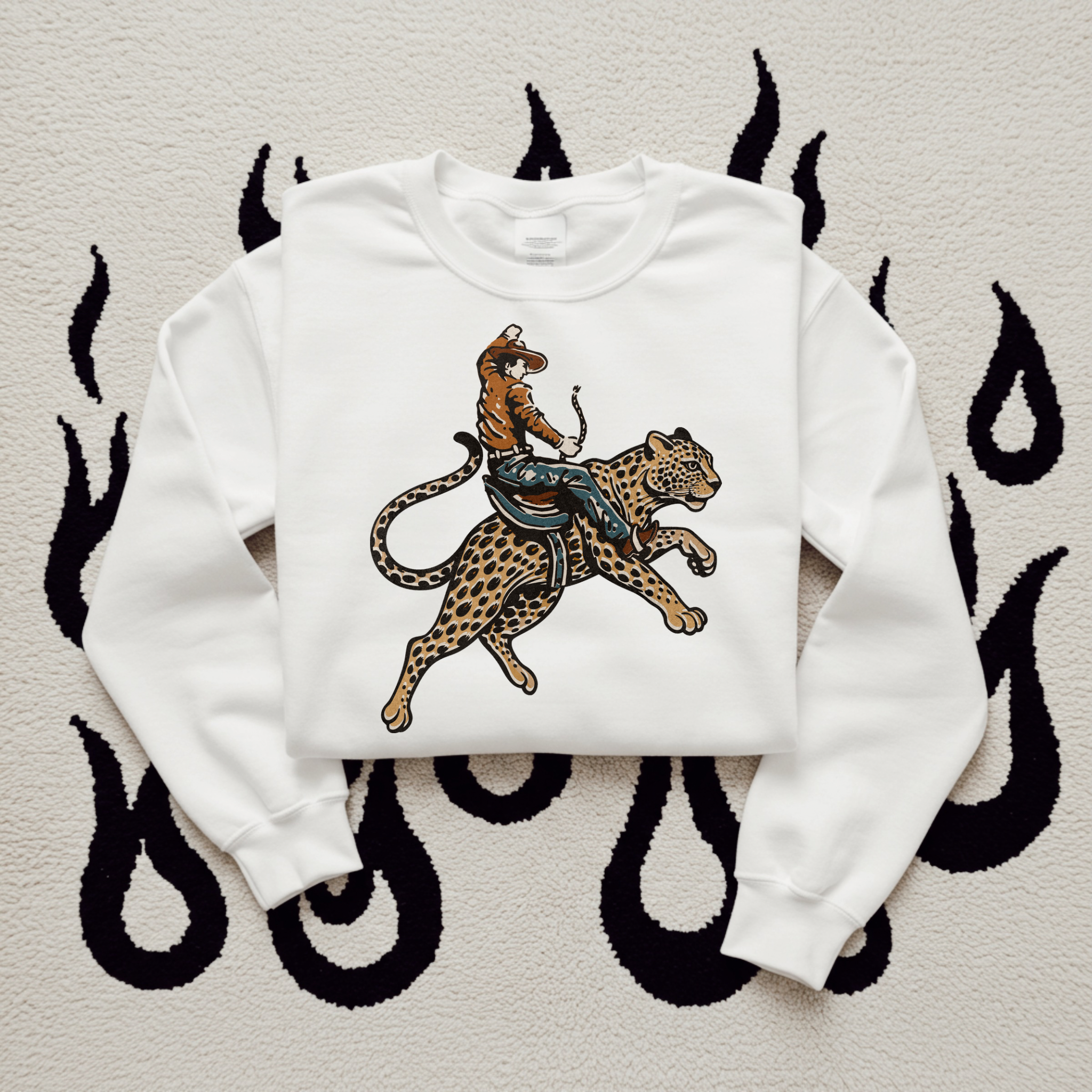 Cowboy Jaguar Crewneck