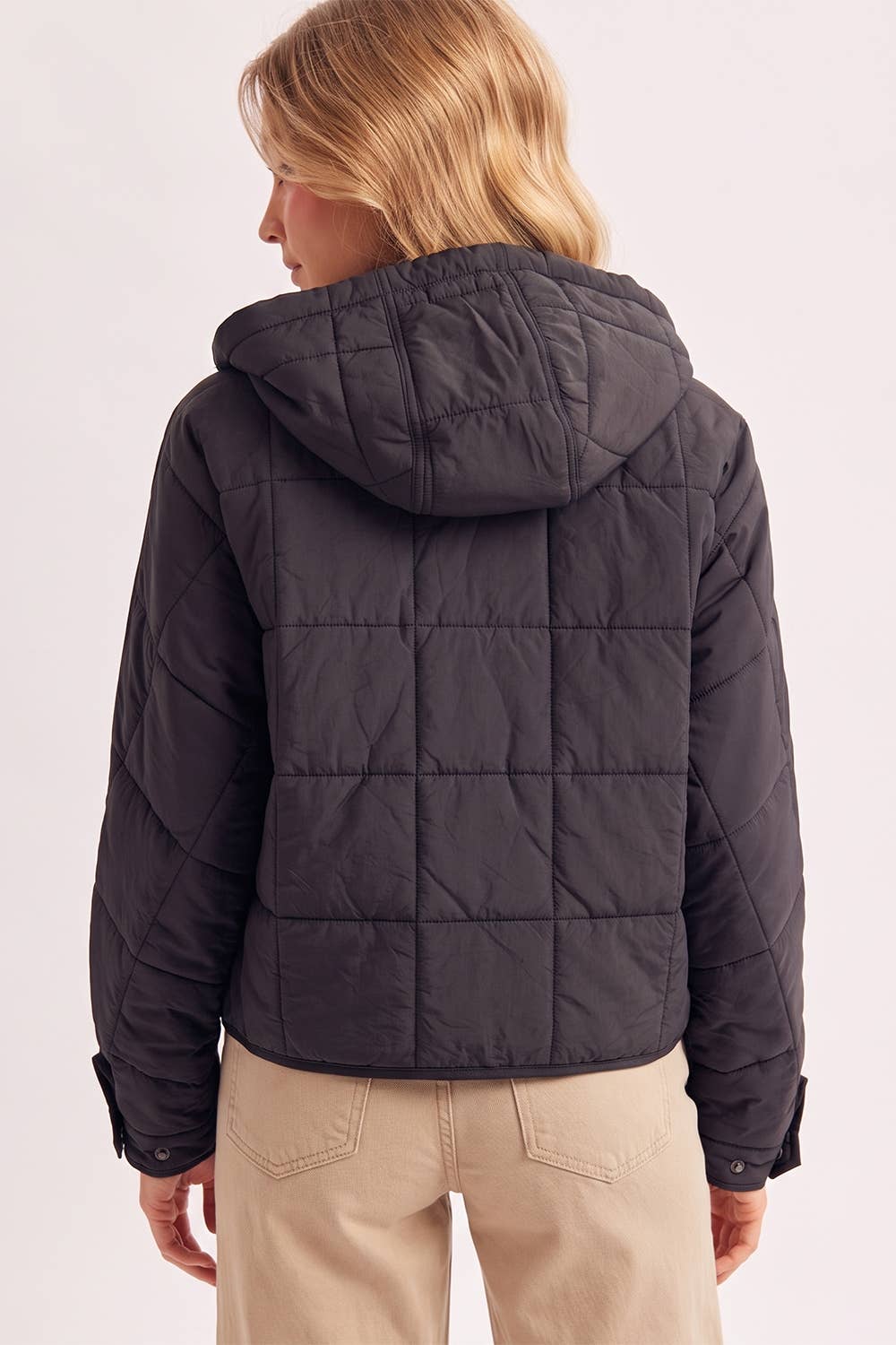 Quilted Hooded Puffer Jacket