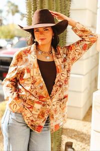 WESTERN SQUARE BLAZER