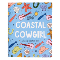 Coastal Cowgirl Beach & Western-Inspired Coloring Book