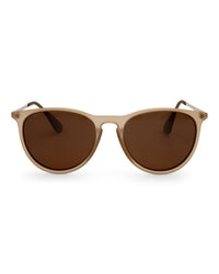 Midnight - Women's Polarized Medium Horn Sunglasses