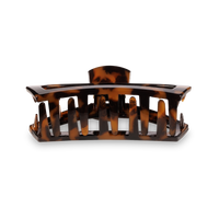Open Hair Clip | Small | Tortoise