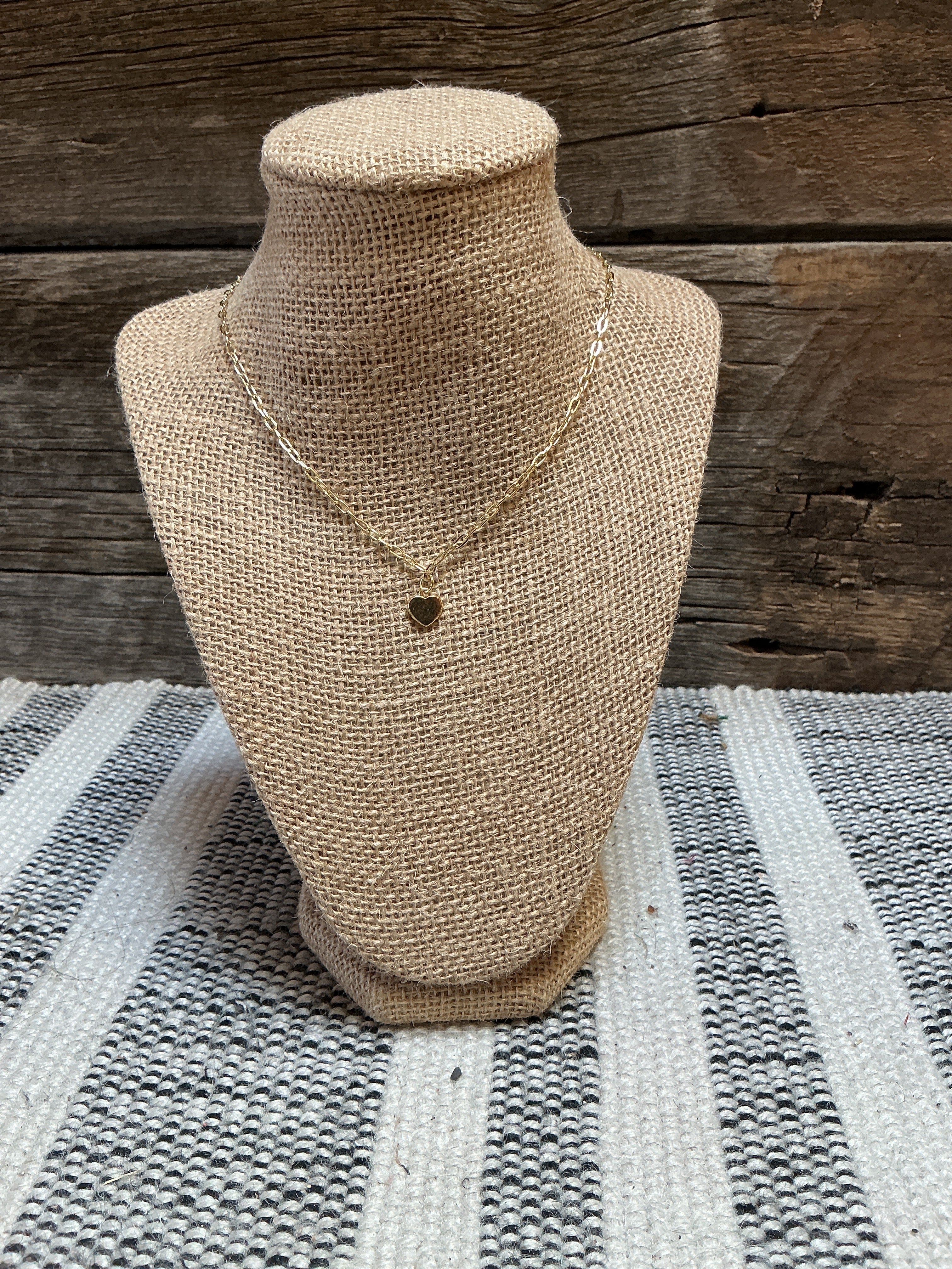 Gold Heart Necklace