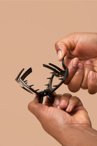 Open Hair Clip | Large | Jet Black