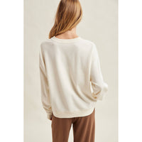 WESTERN 'HOWDY' FLORAL GRAPHIC COZY SWEATSHIRT