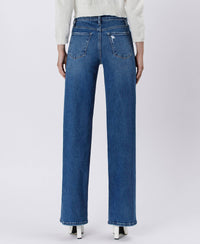 TUMMY CONTROL 90'S SUPER HIGH RISE WIDE LEG JEANS LV1444