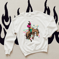 Retro Cowboy Crewneck