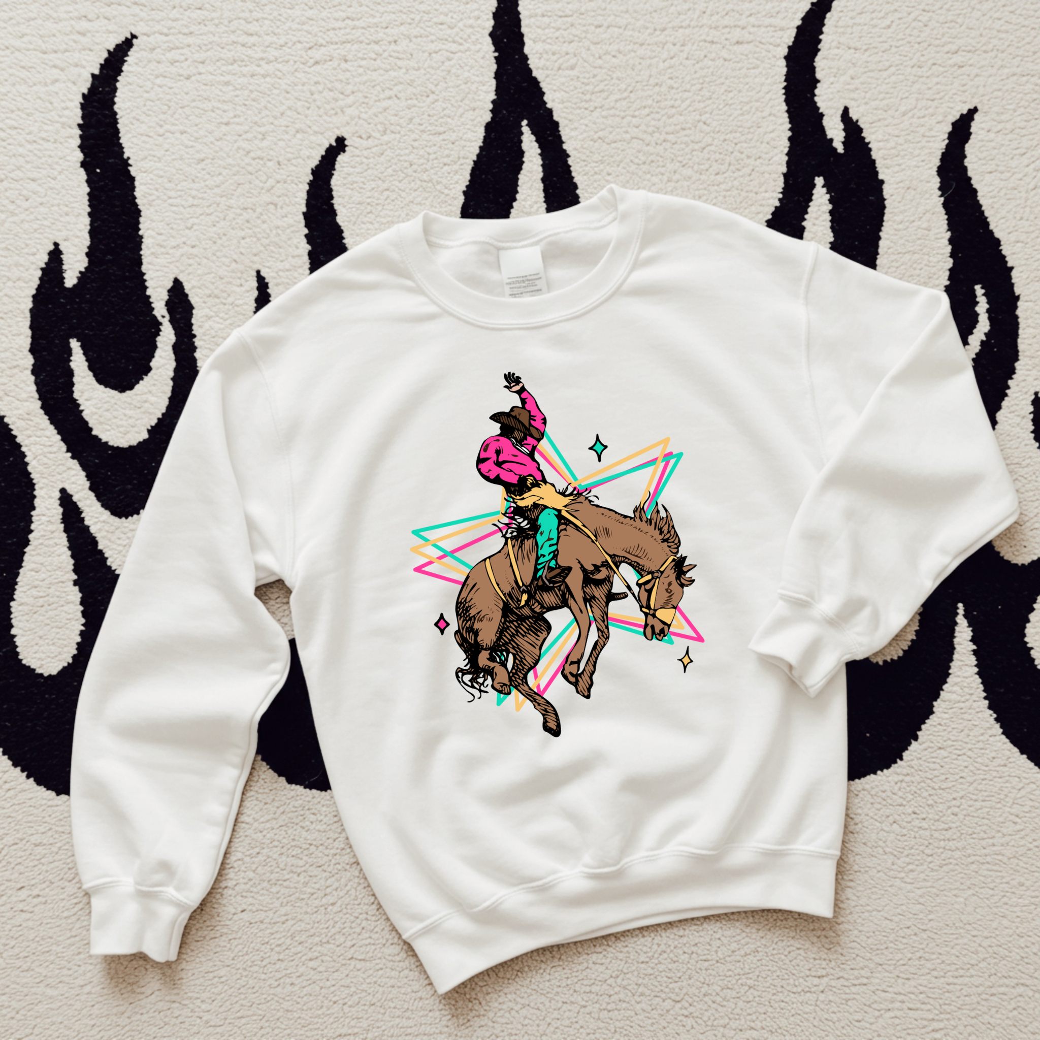 Retro Cowboy Crewneck