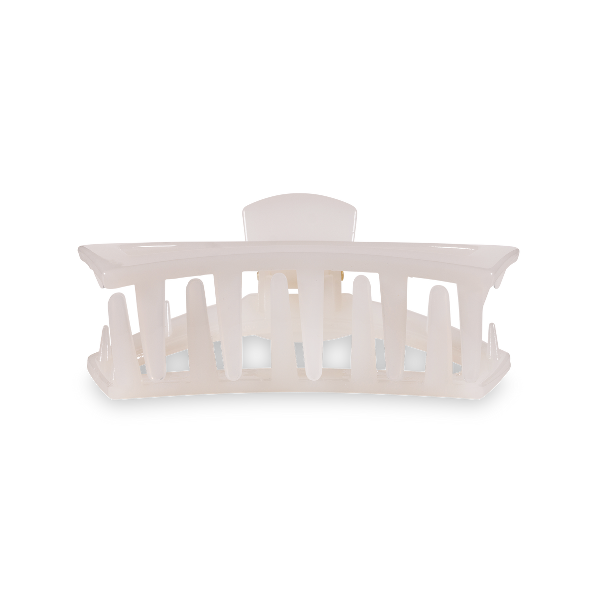 Open Hair Clip | Medium | Coconut White