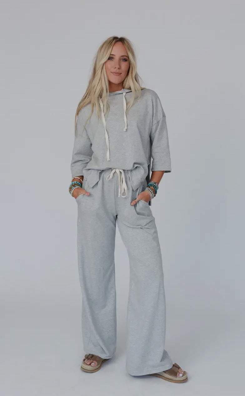 Gray Sweat Set
