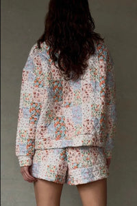 Judy Quilted Short Set