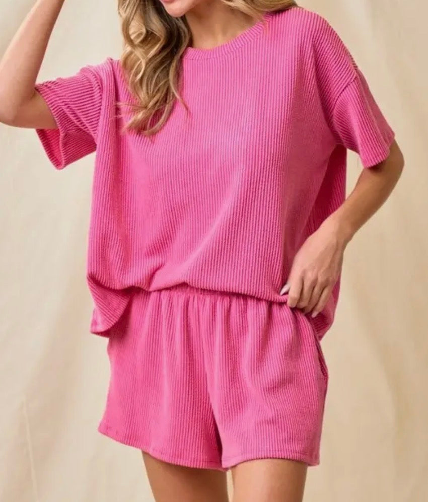 Everyday Relaxed Rib Summer Set