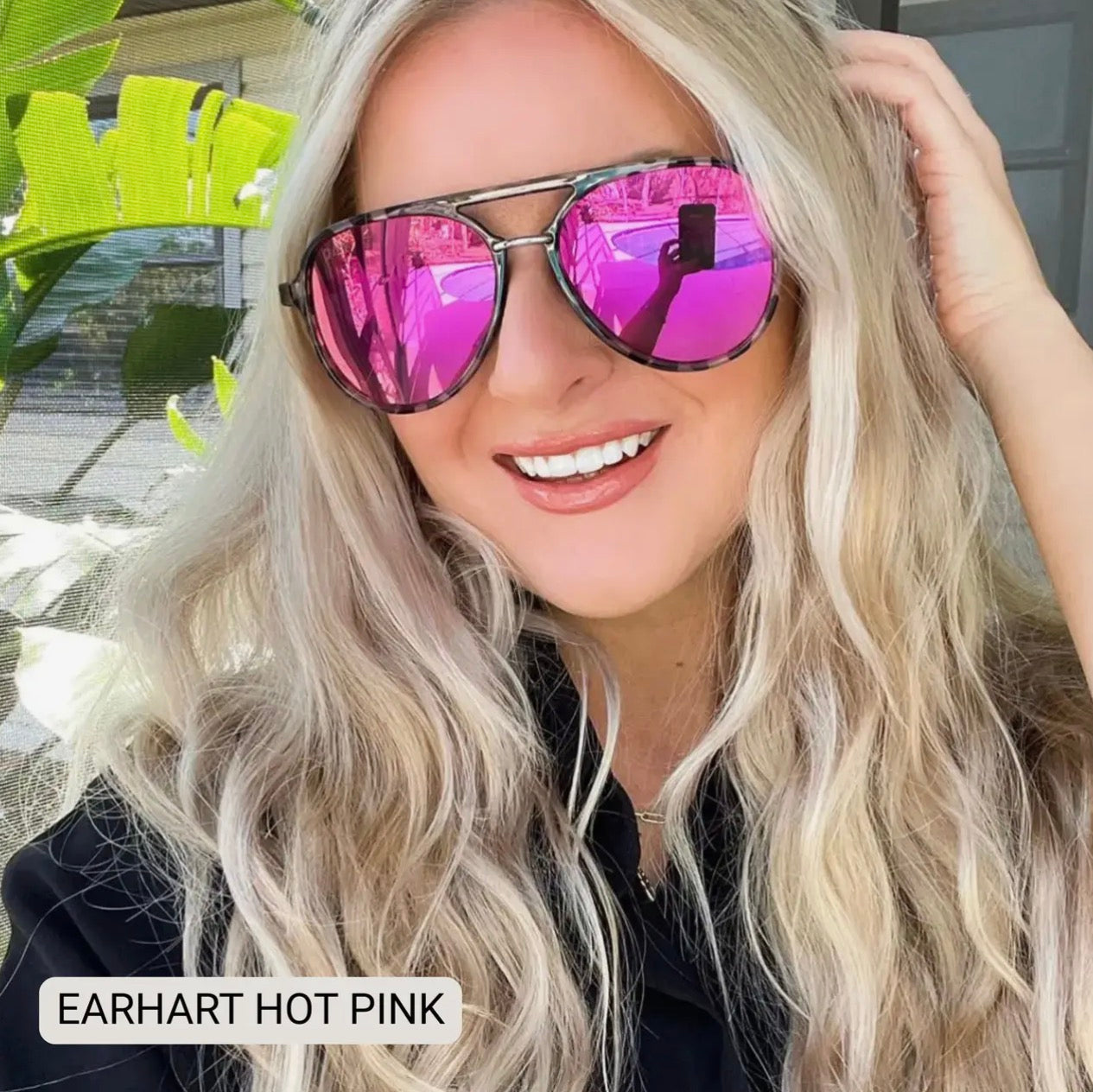 Earhart-Hot Pink Polarized