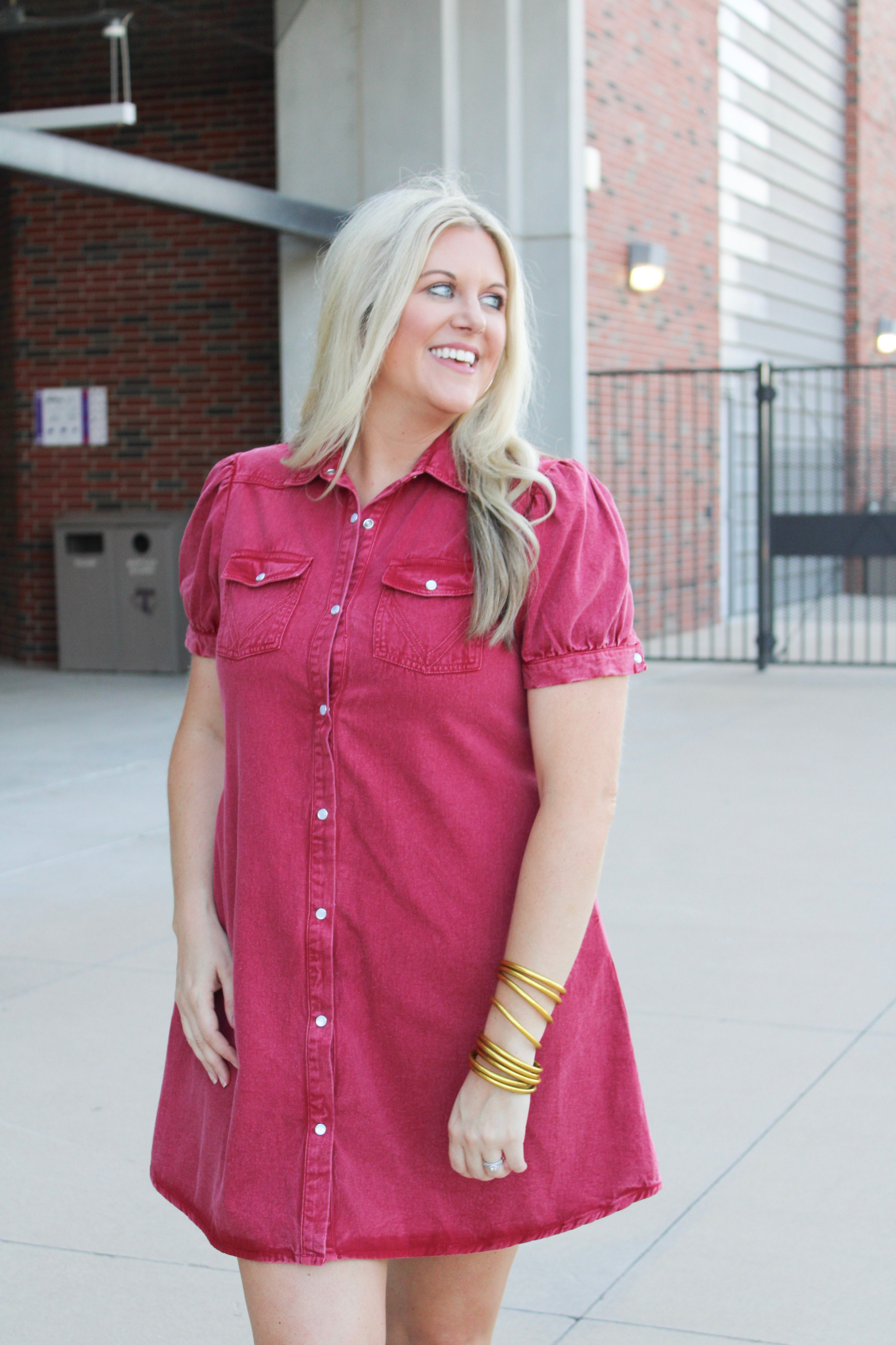 Annie Dress Red