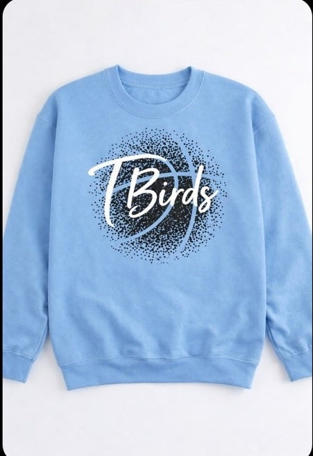 T-Bird Basketball Blue Crew – Pre-Order