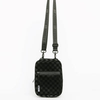 Shadow Checkered Crossbody Sling