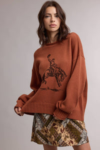 Rodeo Cowboy Sweater