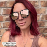 Ivy - Women's Oversized Square Sunglasses
