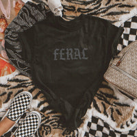 Feral Heavyweight Graphic Tee – Women’s Western Grunge Shirt