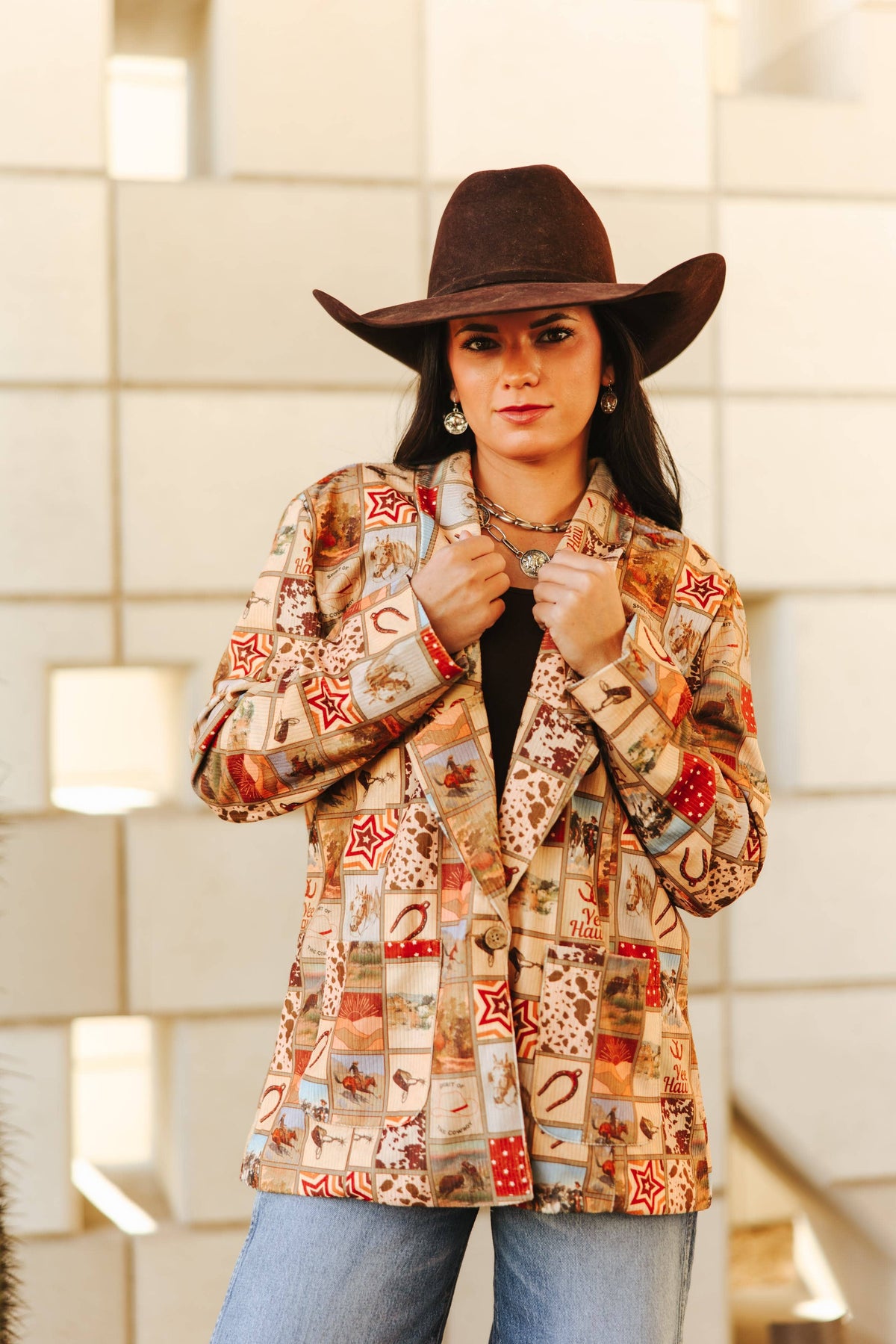 WESTERN SQUARE BLAZER