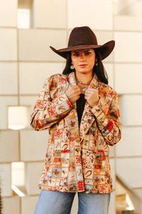 WESTERN SQUARE BLAZER