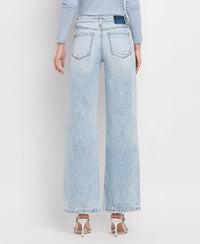 TUMMY CONTROL SUPER HIGH RISE WIDE LEG JEANS LV1312