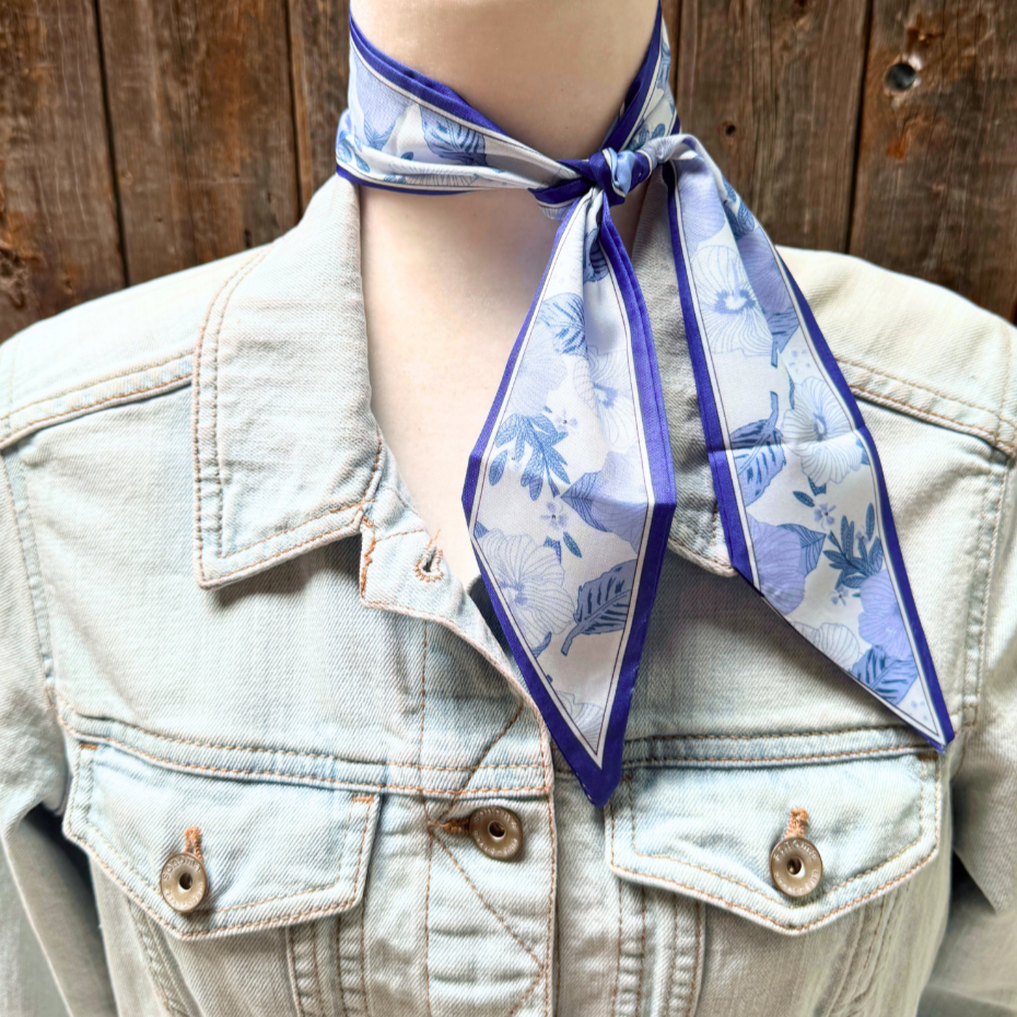 Blue Floral Twilly