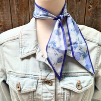 Blue Floral Twilly