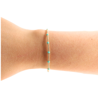 Turquoise Dainty Poppi Bracelet